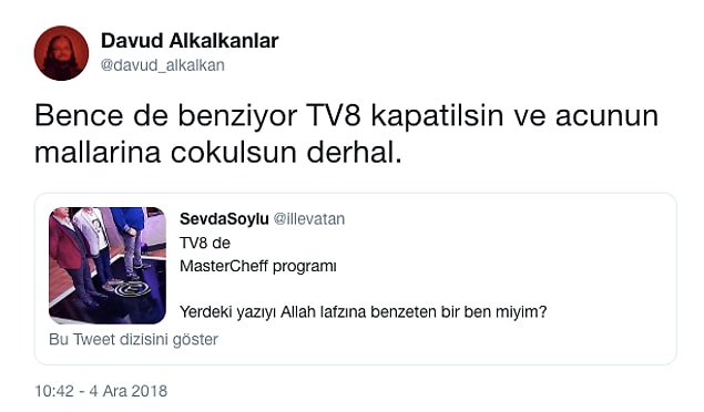 Tabii ki dalga geçenler de oldu...