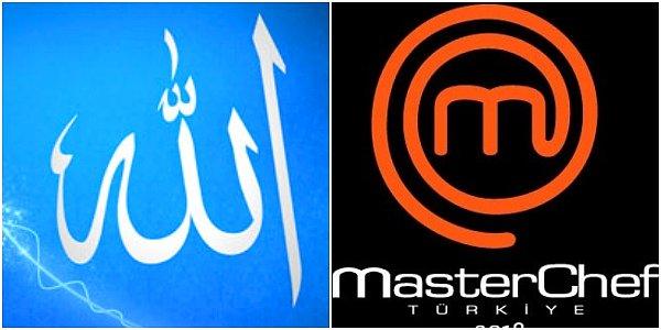 Arapça Allah yazısı ve MasterChef logosunu yan yana koyduğumuzda siz ne düşündünüz? Benziyor mu?