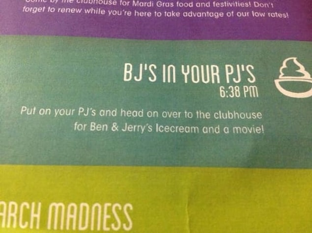 8. Bj's in your pj's.