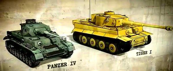Bu tankların en büyükleri, Stalingrad yolunu açacak olan Panzer ve Kaplan isimli tanklardı.