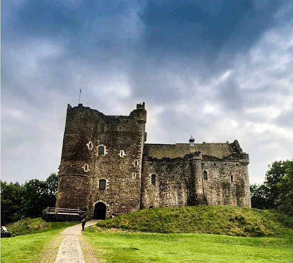 13. Замок Дун, Шотландия - Винтерфелл