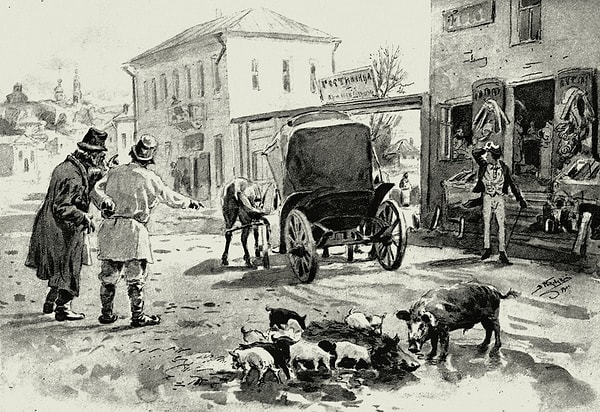 6. На каком транспорте путешествует Чичиков?