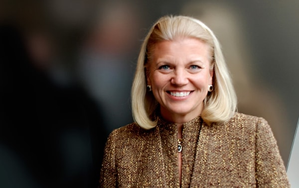 10. И на десятом месте генеральный директор IBM Вирджиния Рометти.