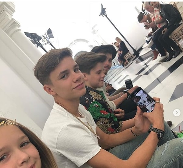 Все знают, как Дэвид Бекхэм любит своих детей.