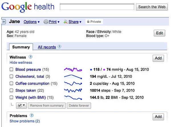 8. Google Health (2008-2012)
