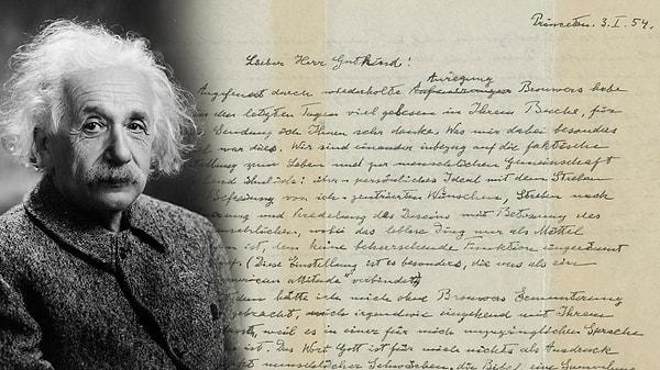 Albert Einstein'ın 1954 yılında felsefeci Eric Gutkind'e yazdığı ve Tanrı, İncil, Yahudilik gibi konularla ilgili düşüncelerini içeren mektup, 'Tanrı mektubu' olarak adlandırılıyor.