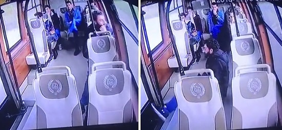 Hapşırmasıyla Dolmuş Koltuğundan Düşmesi Bir Olan Adam