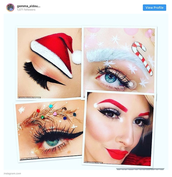 1. Итак, вот как должны выглядеть ваши брови, чтобы вам быть на волне да в тренде 👌