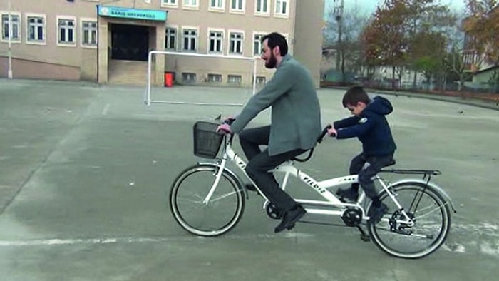 Görme Engelli Öğrencilerinin Bisiklet Hayalini Gerçekleştiren Mükemmel Öğretmen