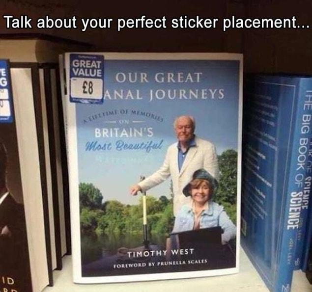 26. Let's talk about the sticker placement: