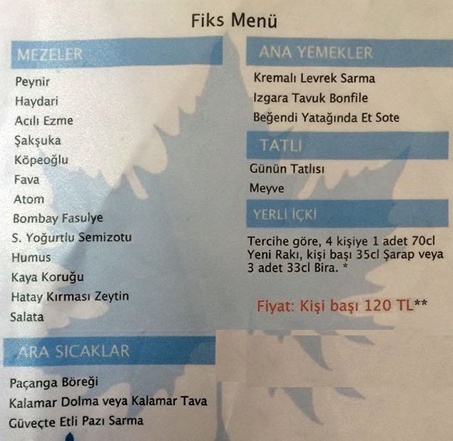 13. Fiks menü problemi...