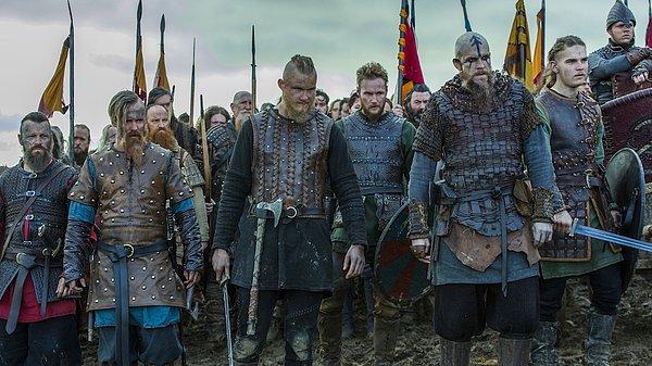 10. Vikings - IMDb Puanı: 8.6