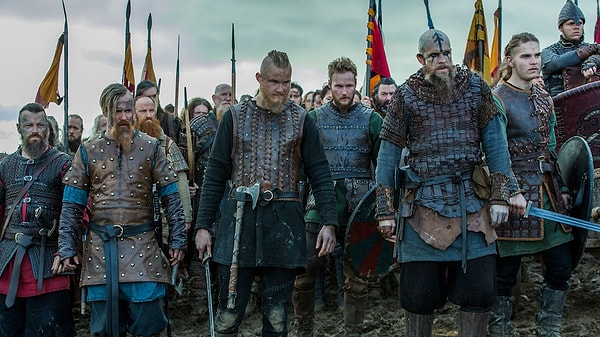 10. Vikings - IMDb Puanı: 8.6