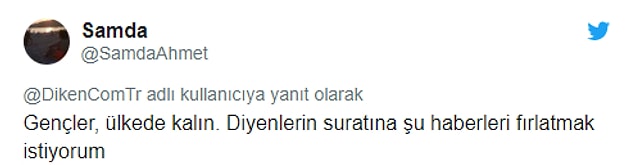 Sosyal medyadan da tepkiler geldi...