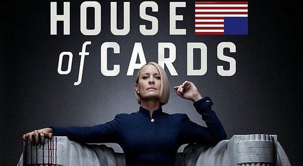 3. House of Cards - IMDb Puanı: 8.9
