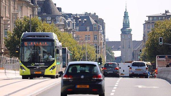 2020 yılında Lüksemburg'un tamamında toplu taşıma ücretsiz olacak.