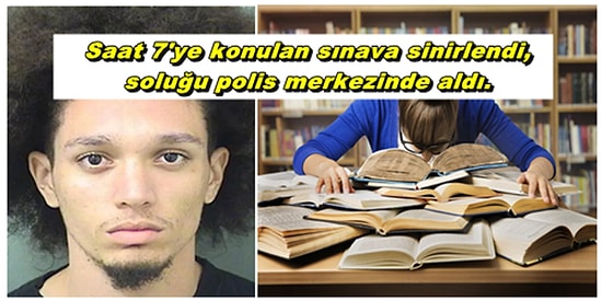 Saat 7'ye Sınav Koyan Öğretmenine Sinirlendi, Soluğu Polis Merkezinde Aldı!