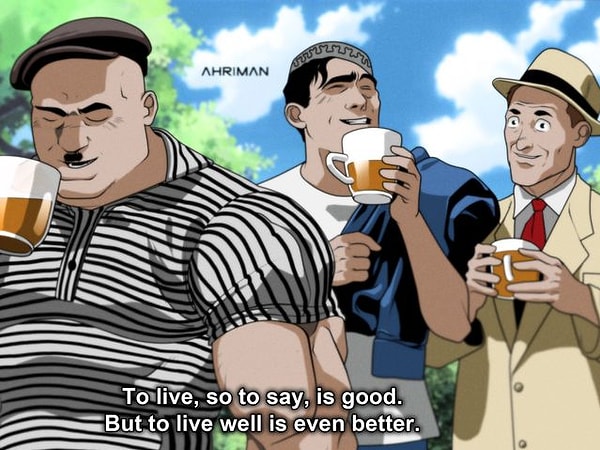 2. "Жить хорошо! А хорошо жить еще лучше!"