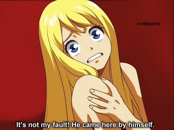 7. "Не виноватая я! Он сам пришел!"