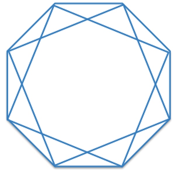 9. Сколько здесь треугольников?