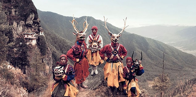 3. Mask Dancers, Paro, Bhutan