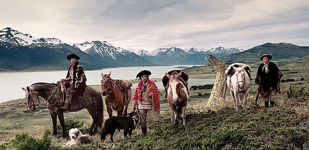 15. Lake Argentino / Cerro Christal On Horizon Patagonia, Argentina