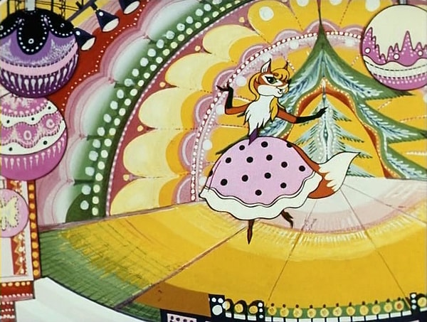 8. Кто выиграл главный титул на конкурсе красоты в мультфильме "Мисс Новый год"?