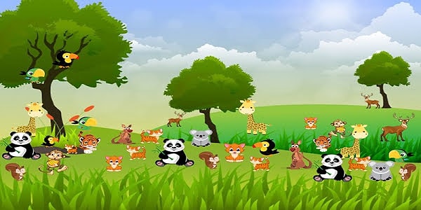 5. Сколько оленей вы здесь видите?