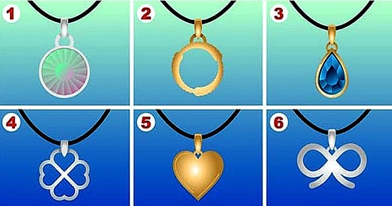 Тест для девушек: Выбранный вами кулон сможет раскрыть кое-какие стороны вашей личности