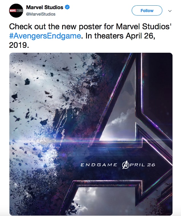 Marvel also reveals that the Avengers 4's release date has been moved up to undisclosed date in April!
