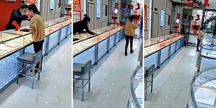 Kuyumcuda Ürün Denerken Bir Anda Koşmaya Başlayan Kadının İnsanlara Yaşattığı Efsane Korku Anları