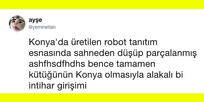 Belki de Düşmeye Programlanmıştır! Konya'da Üretilen İnsansı Robot Mini Ada'nın Hazin Sonu Sosyal Medyanın Gündeminde