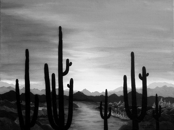 1. Начинаем! Какой серый цвет бросается здесь вам в глаза быстрее остальных?