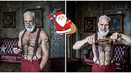 Yaşlı Ve Göbekli Halinden Eser Yok Şimdi: İşte Karşınızda Görüp Görebileceğiniz En Seksi Noel Baba!