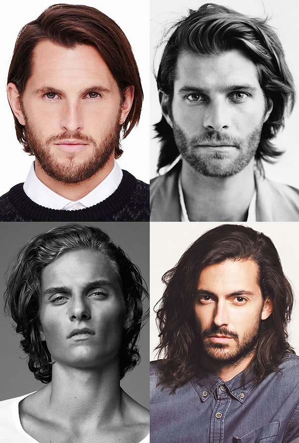 4. Насколько длинными должны быть волосы у мужчины?