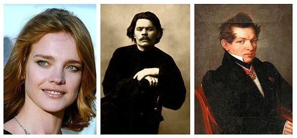 6. Модель Наталья Водянова, писатель Максим Горький, ученый-математик Николай Лобачевский