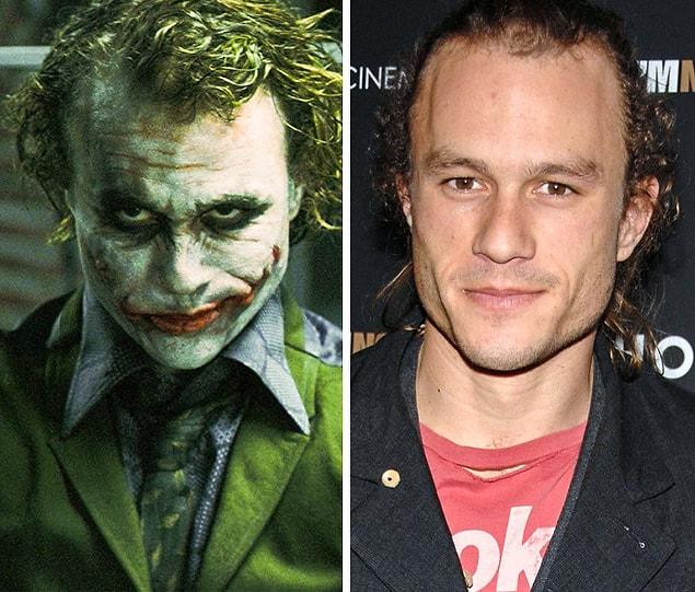 8. Joker (The Dark Knight) — Heath Ledger