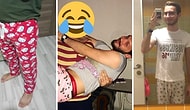 Kırılgan Erkeklik Rafa Kalkıyor: Kız Arkadaşlarının Pijamalarını Giyerek Güldüren Erkekler
