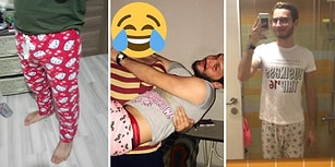 Kırılgan Erkeklik Rafa Kalkıyor: Kız Arkadaşlarının Pijamalarını Giyerek Güldüren Erkekler
