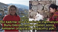 Maaşı ile Yarım Kalan Eğitimini Tamamlamayı ve Köydeki Çocukların Okula Ulaşımını Sağlamayı İsteyen Muhtar Adayı Şilan Aslan