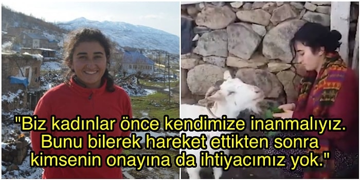 Maaşı ile Yarım Kalan Eğitimini Tamamlamayı ve Köydeki Çocukların Okula Ulaşımını Sağlamayı İsteyen Muhtar Adayı Şilan Aslan