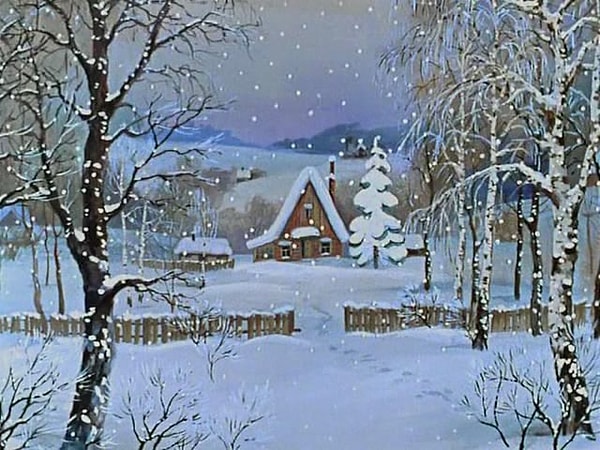 12. Откуда этот уютный пейзаж?