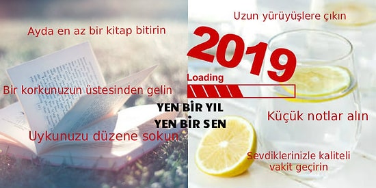 Yeni Bir Yıl, Yeni Bir Sen! 2019'da Her Şeyi Daha İyi Hale Getirmek İçin İzlemeniz Gereken Küçük Adımlar