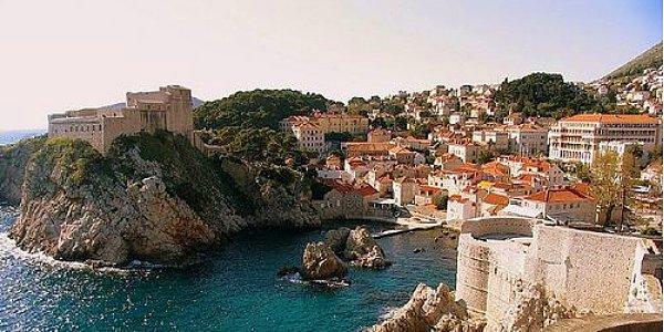 8. Denizden kopamayanlar için istikamet Dubrovnik, Hırvatistan.