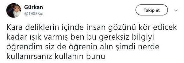 10. Nasılsa biz içine giremeyeceğiz gibi, sorun yok...