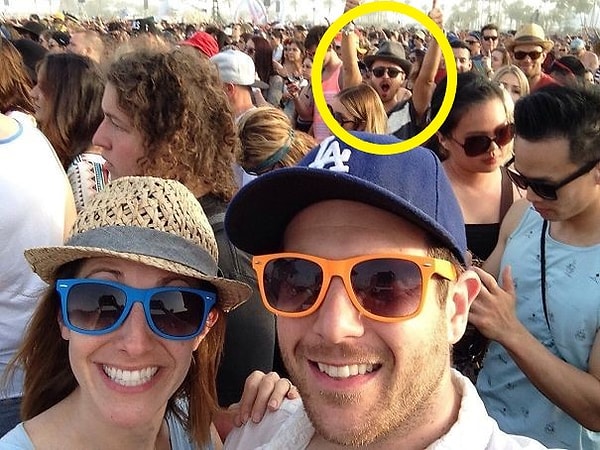 11. "Аарон Пол влез на наш снимок на Коачелле"