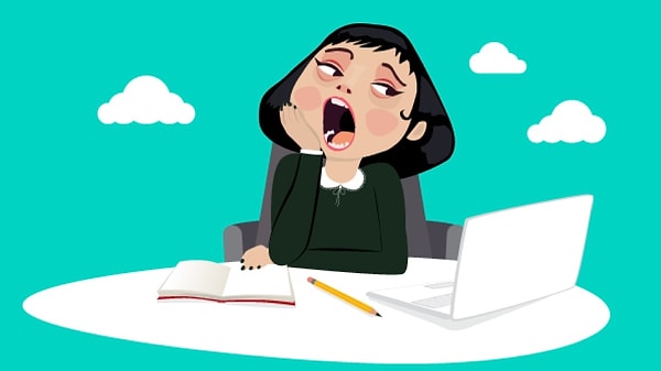 2. Вы находите большинство дел по работе/учебе повторяющимися и скучными и оттого трудными для выполнения?