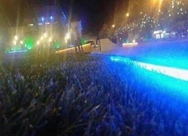 7. Güzel bir konser görüntüsü... değil.