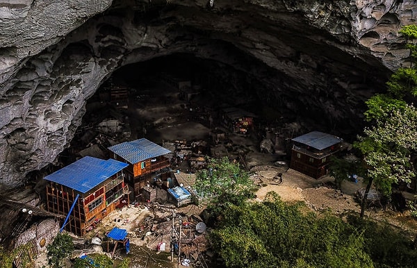 3. Около 35 миллионов китайцев живут в пещерах