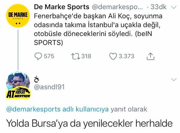 12. Neyse Ersun Yanal geldi, bir miktar bu yorumlardan kurtulacaktır Fenerbahçeliler. :)